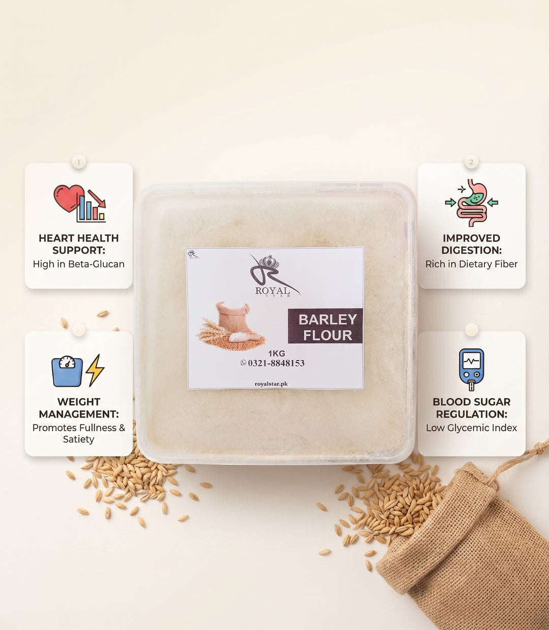 ROYAL Barly Flour